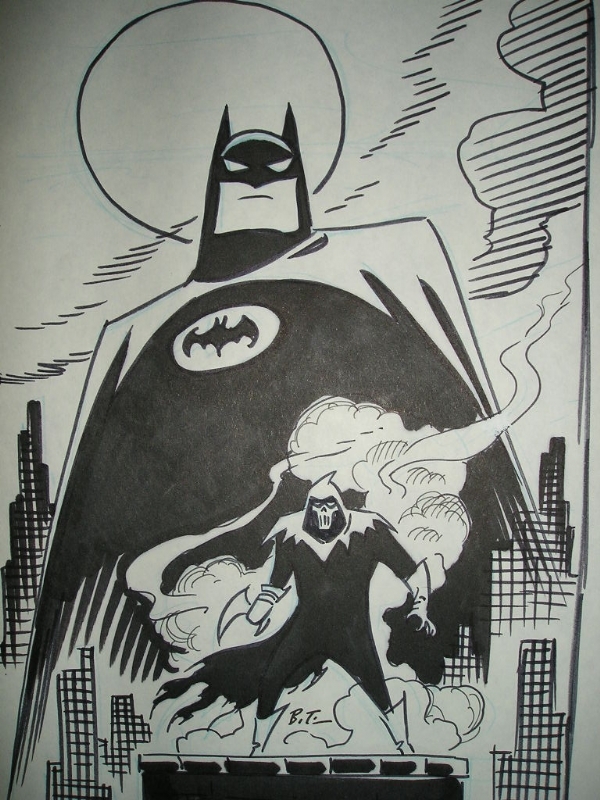 Bruce Timm Batman Par Bruce Timm Illustration