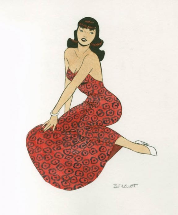 Pin Up Par Philippe Berthet Illustration