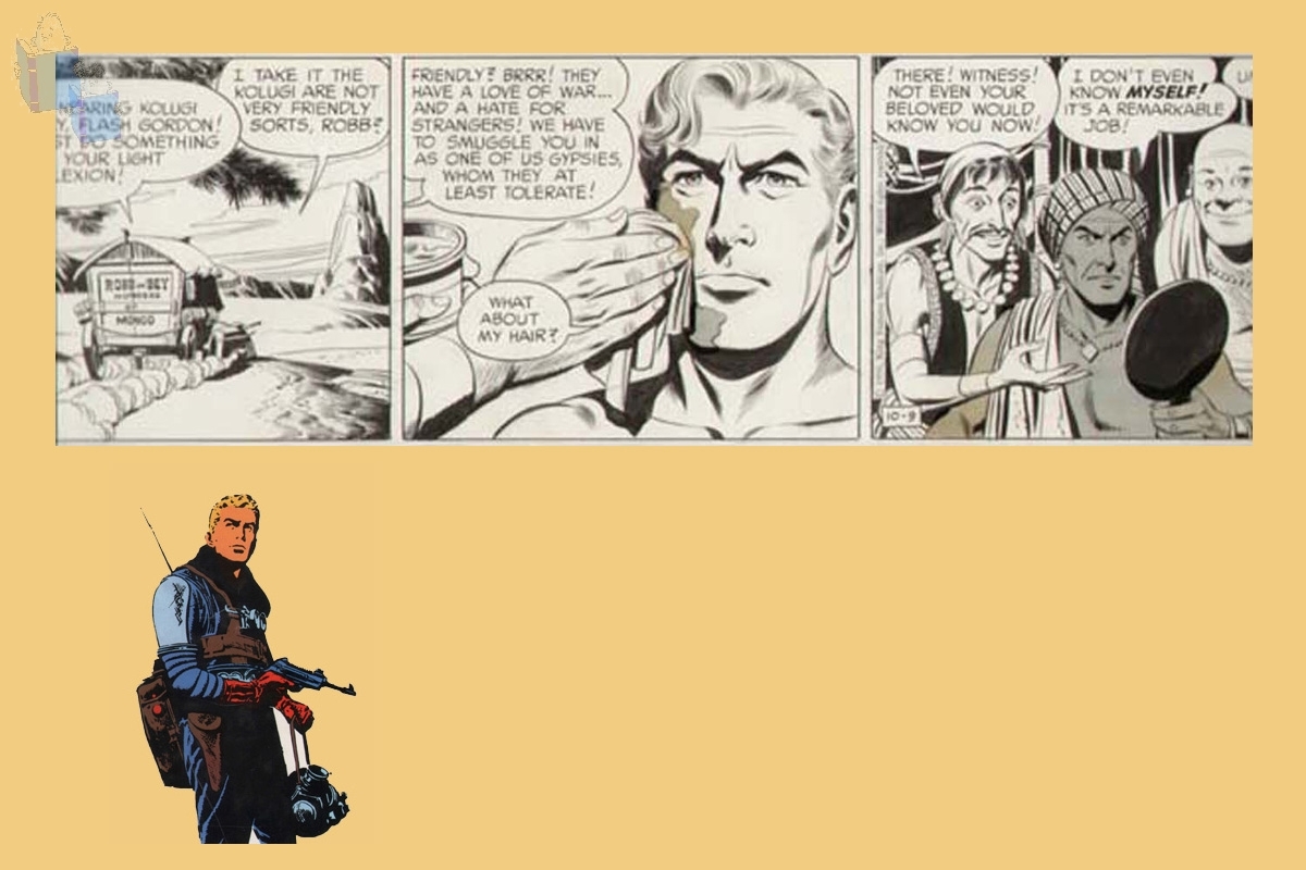 FLASH GORDON By Dan Barry Comic Strip